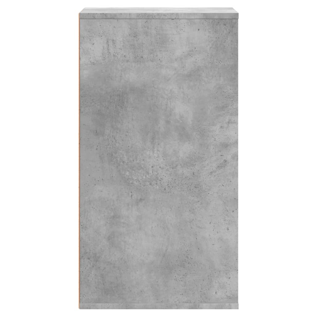 Cassettiera Angolo Grigio Cemento 40x41x76cm Legno Multistrato - homemem39