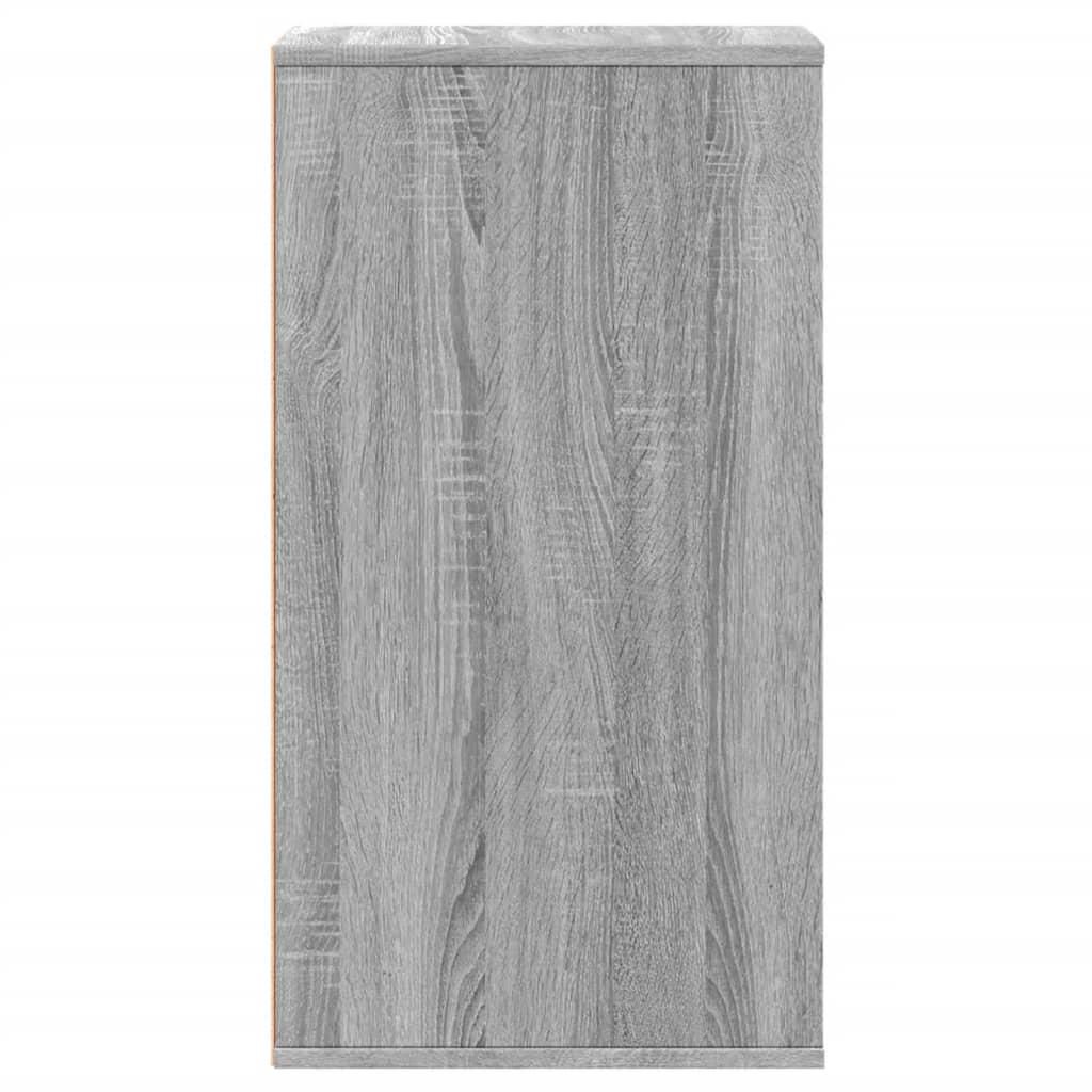 Cassettiera Angolare Grigio Sonoma 40x41x76cm Legno Multistrato - homemem39