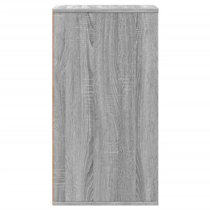 Cassettiera Angolare Grigio Sonoma 40x41x76cm Legno Multistrato - homemem39