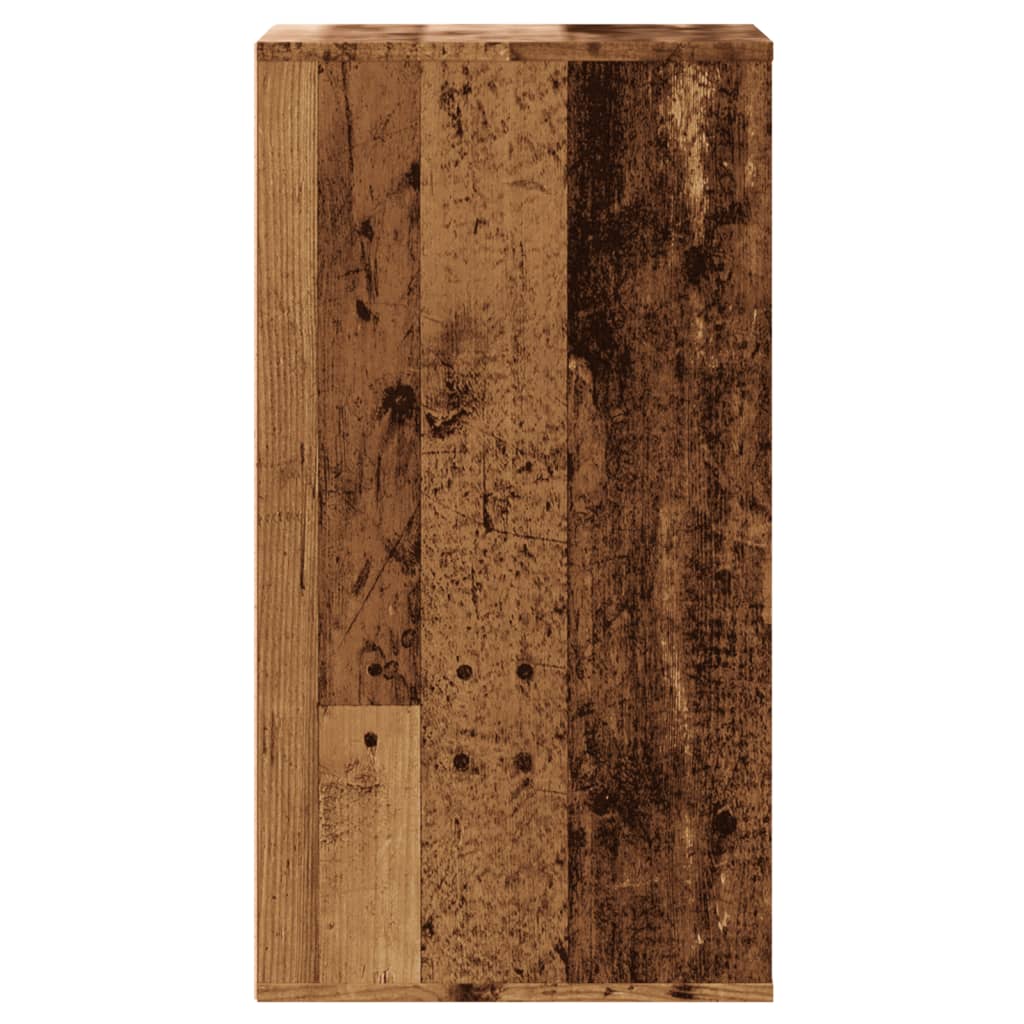 Cassettiera Angolare Legno Antico 40x41x76 cm Legno Multistrato - homemem39