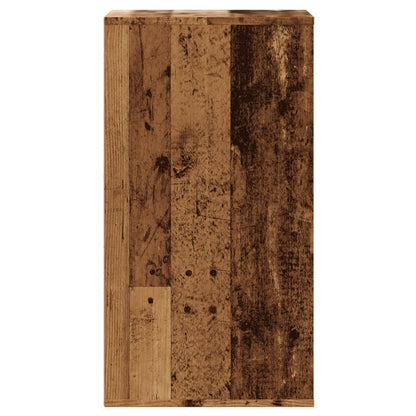 Cassettiera Angolare Legno Antico 40x41x76 cm Legno Multistrato - homemem39
