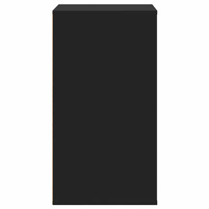 Cassettiera Angolare Nera 60x41x76 cm in Legno Multistrato - homemem39