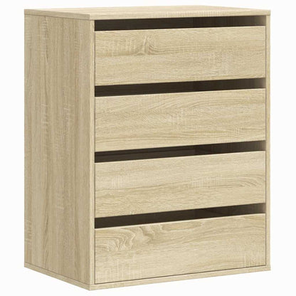 Cassettiera Angolare Rovere Sonoma 60x41x76cm Legno Multistrato - homemem39
