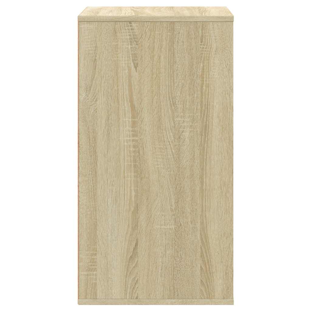 Cassettiera Angolare Rovere Sonoma 60x41x76cm Legno Multistrato - homemem39