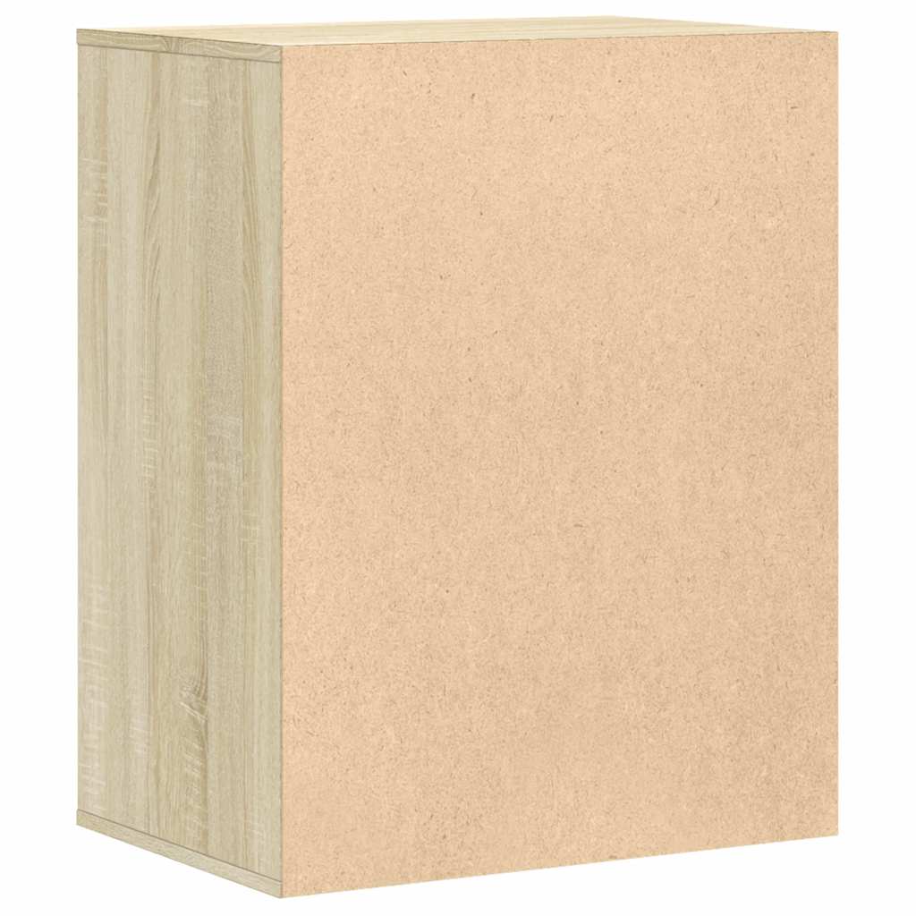 Cassettiera Angolare Rovere Sonoma 60x41x76cm Legno Multistrato - homemem39