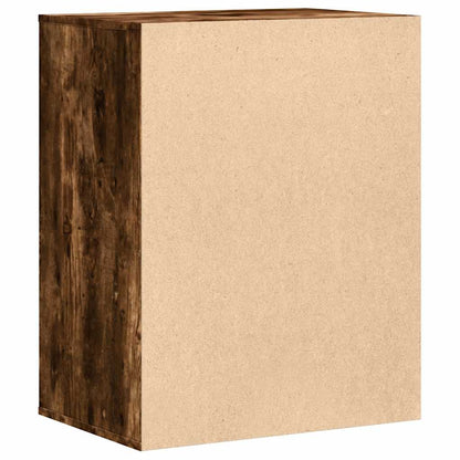 Cassettiera Angolare Rovere Fumo 60x41x76cm Legno Multistrato - homemem39