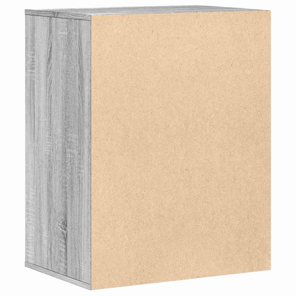 Cassettiera Angolare Grigio Sonoma 60x41x76cm Legno Multistrato - homemem39