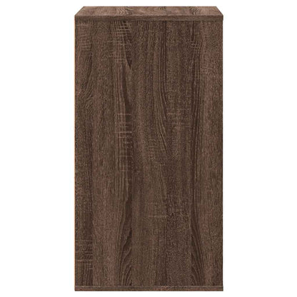 Cassettiera Angolo Rovere Marrone 60x41x76cm Legno Multistrato - homemem39