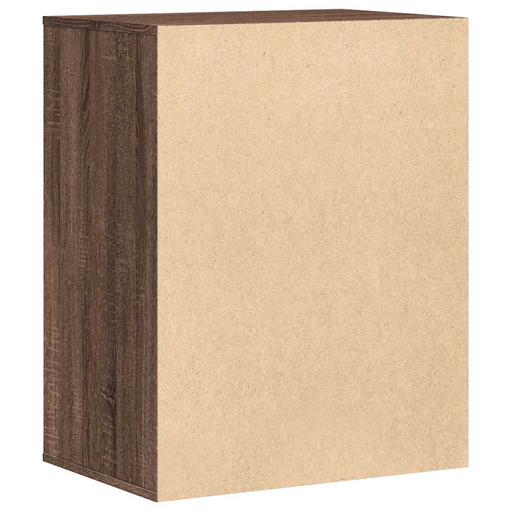 Cassettiera Angolo Rovere Marrone 60x41x76cm Legno Multistrato - homemem39