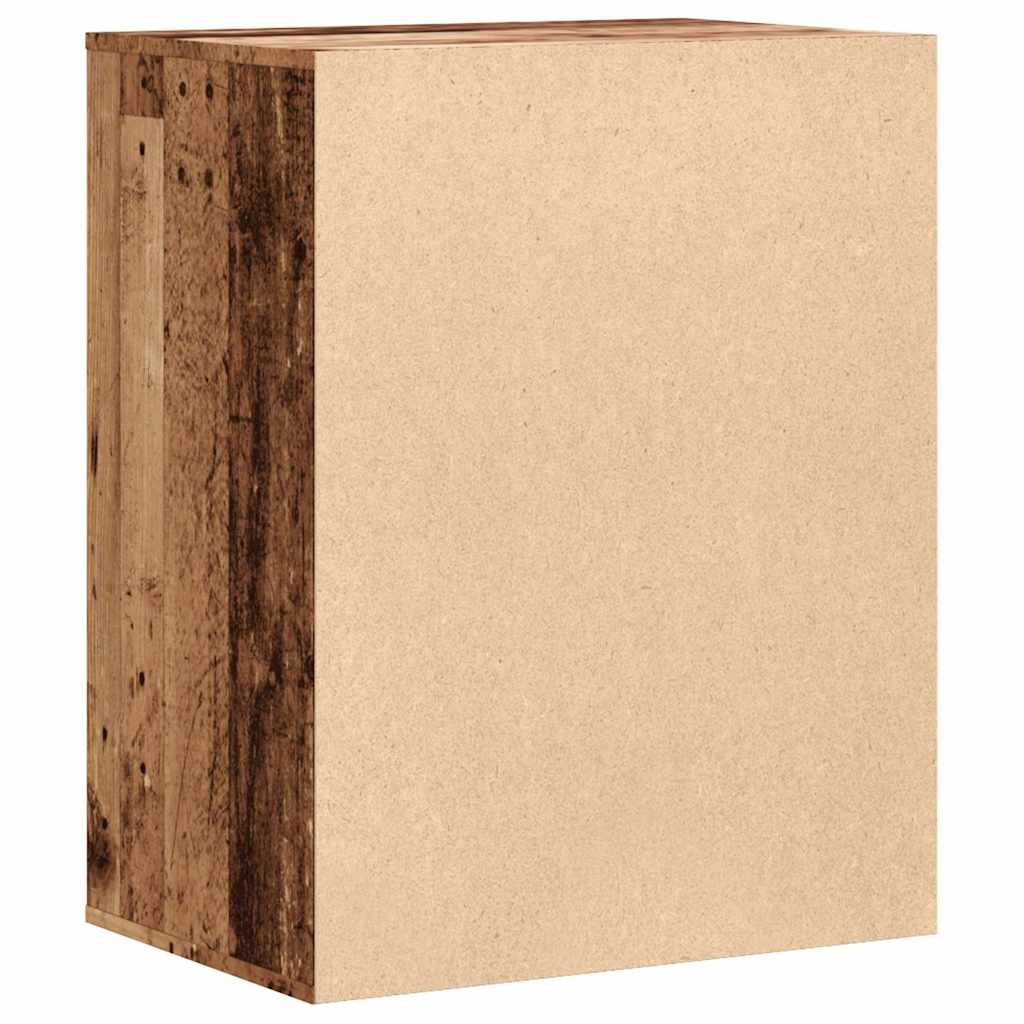 Cassettiera Angolare Legno Antico 60x41x76 cm Legno Multistrato - homemem39