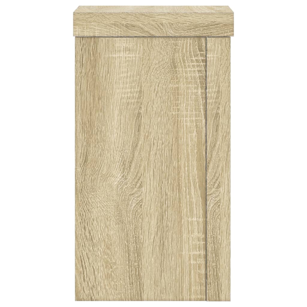 Supporti per Piante 2 pz Rovere 10x10x18 cm in Multistrato | homemem39