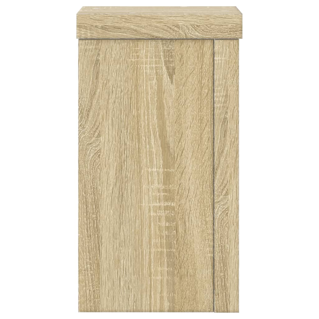 Supporti per Piante 2 pz Rovere 10x10x18 cm in Multistrato | homemem39
