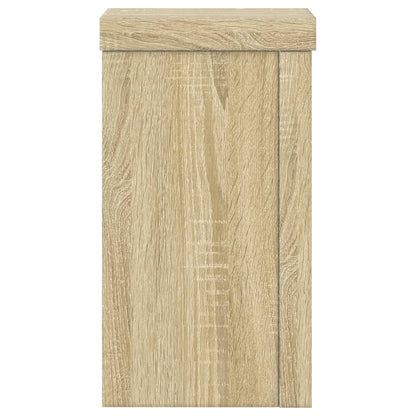 Supporti per Piante 2 pz Rovere 10x10x18 cm in Multistrato | homemem39