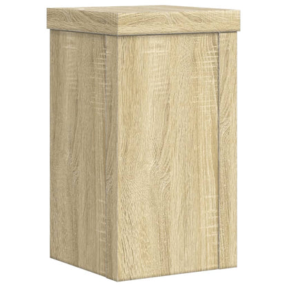 Supporti per Piante 2 pz Rovere 10x10x18 cm in Multistrato | homemem39