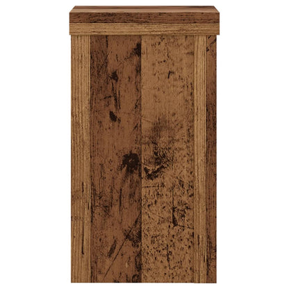 Supporti per Piante 2 pz Legno 10x10x18 cm Legno Multistrato | homemem39