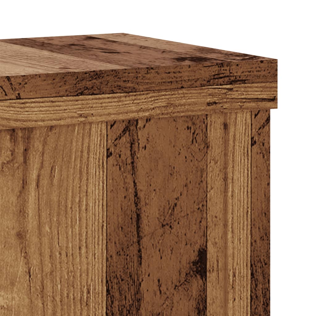 Supporti per Piante 2 pz Legno 10x10x18 cm Legno Multistrato | homemem39