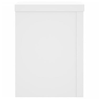 Supporti per Piante 2 pz Bianchi 15x15x20 cm Legno Multistrato