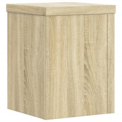 Supporti per Piante 2 pz Rovere 15x15x20 cm in Multistrato | homemem39