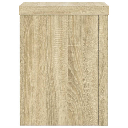 Supporti per Piante 2 pz Rovere 15x15x20 cm in Multistrato | homemem39