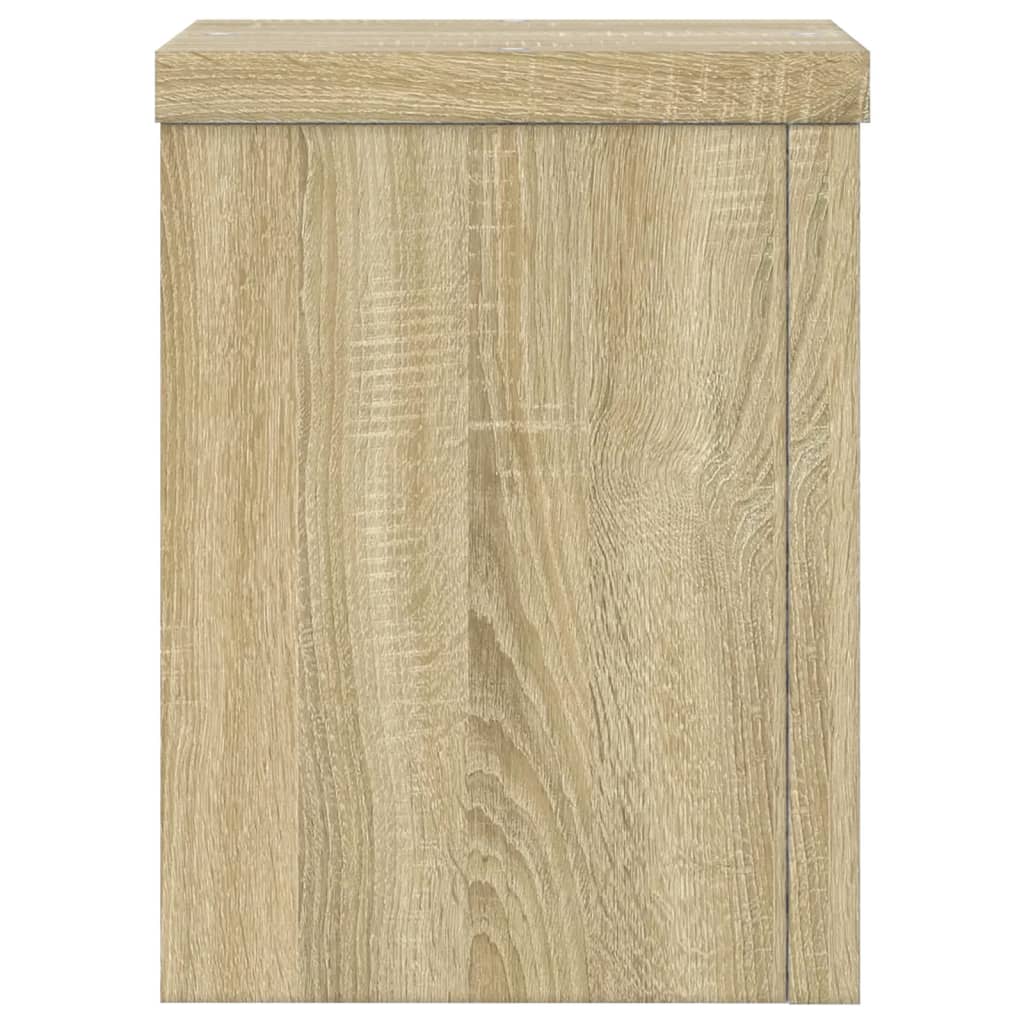 Supporti per Piante 2 pz Rovere 15x15x20 cm in Multistrato | homemem39