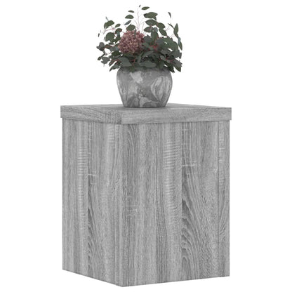Supporti per Piante 2 pz Grigio 15x15x20 cm in Multistrato | homemem39