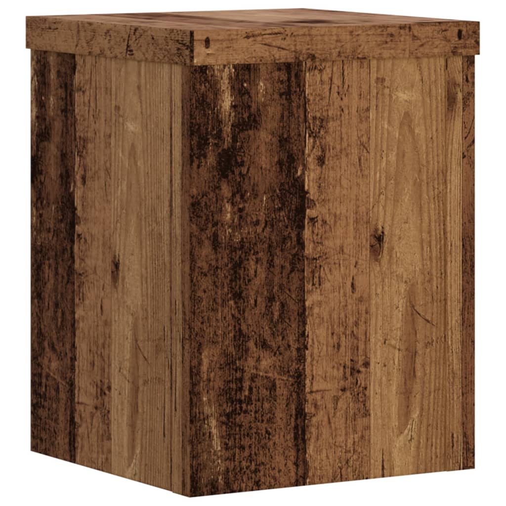 Supporti per Piante 2 pz Legno 15x15x20 cm Legno Multistrato | homemem39