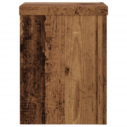 Supporti per Piante 2 pz Legno 15x15x20 cm Legno Multistrato