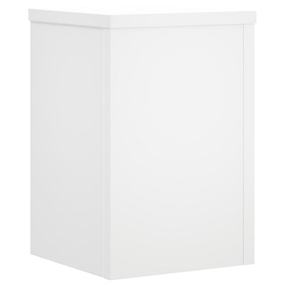 Supporti per Piante 2 pz Bianchi 20x20x30 cm Legno Multistrato | homemem39