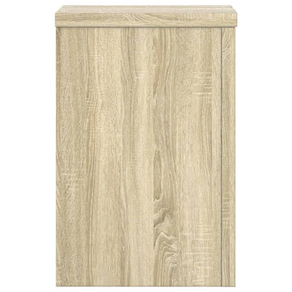 Supporti per Piante 2 pz Rovere 20x20x30 cm in Multistrato | homemem39