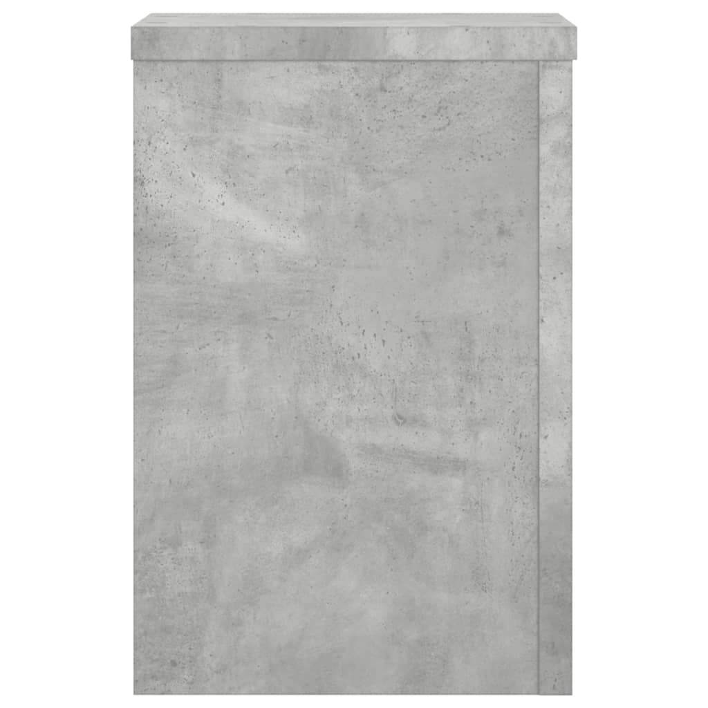 Supporti per Piante 2 pz Grigio 20x20x30 cm Legno Multistrato - homemem39