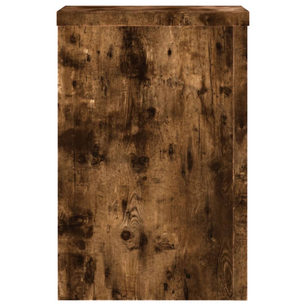 Supporti per Piante 2 pz Rovere 20x20x30 cm Legno Multistrato - homemem39