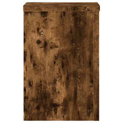 Supporti per Piante 2 pz Rovere 20x20x30 cm Legno Multistrato | homemem39