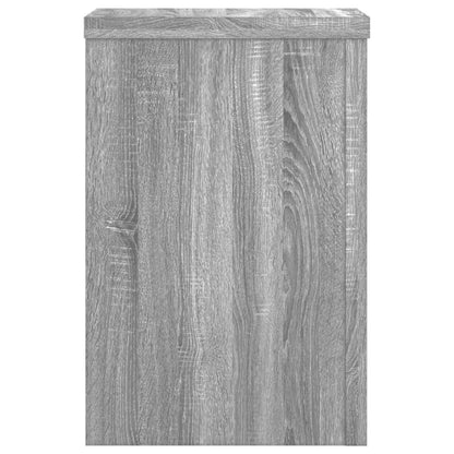 Supporti per Piante 2 pz Grigio 20x20x30 cm in Multistrato | homemem39