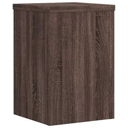 Supporti per Piante 2 pz Marrone 20x20x30 cm Legno Multistrato | homemem39