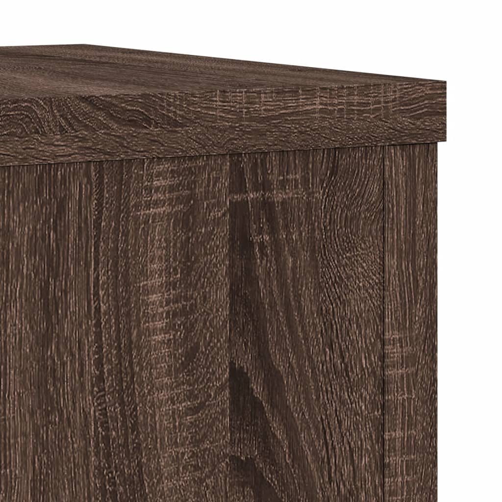 Supporti per Piante 2 pz Marrone 20x20x30 cm Legno Multistrato | homemem39