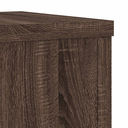 Supporti per Piante 2 pz Marrone 20x20x30 cm Legno Multistrato | homemem39