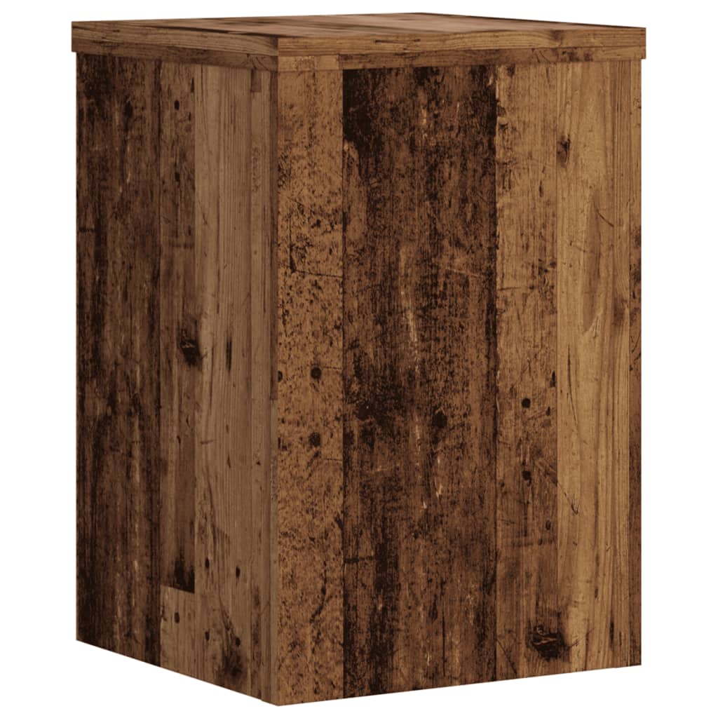 Supporti per Piante 2 pz Legno 20x20x30 cm Legno Multistrato | homemem39
