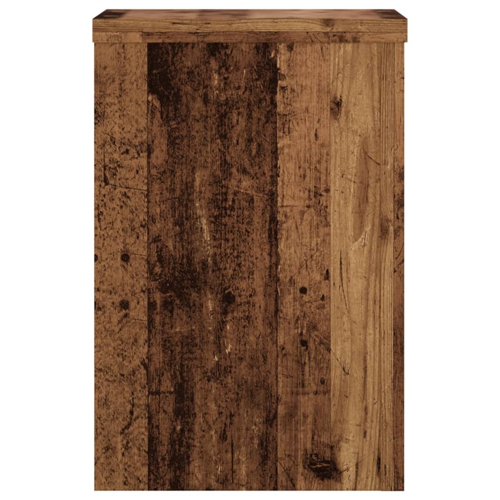 Supporti per Piante 2 pz Legno 20x20x30 cm Legno Multistrato | homemem39