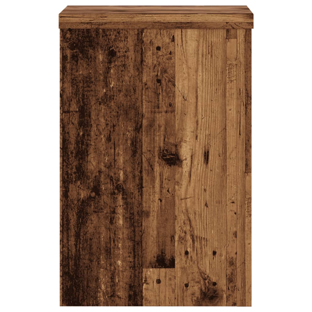 Supporti per Piante 2 pz Legno 20x20x30 cm Legno Multistrato - homemem39