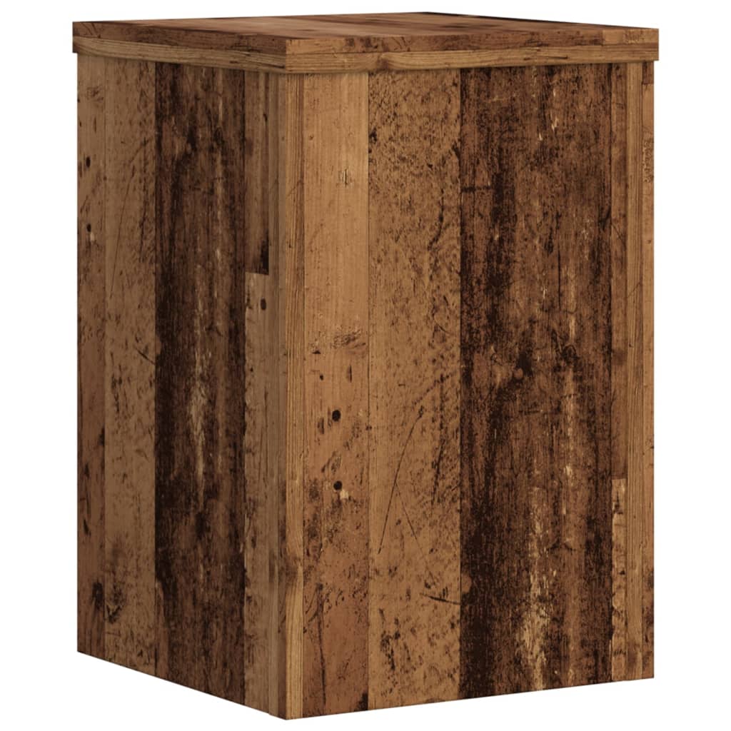 Supporti per Piante 2 pz Legno 20x20x30 cm Legno Multistrato - homemem39