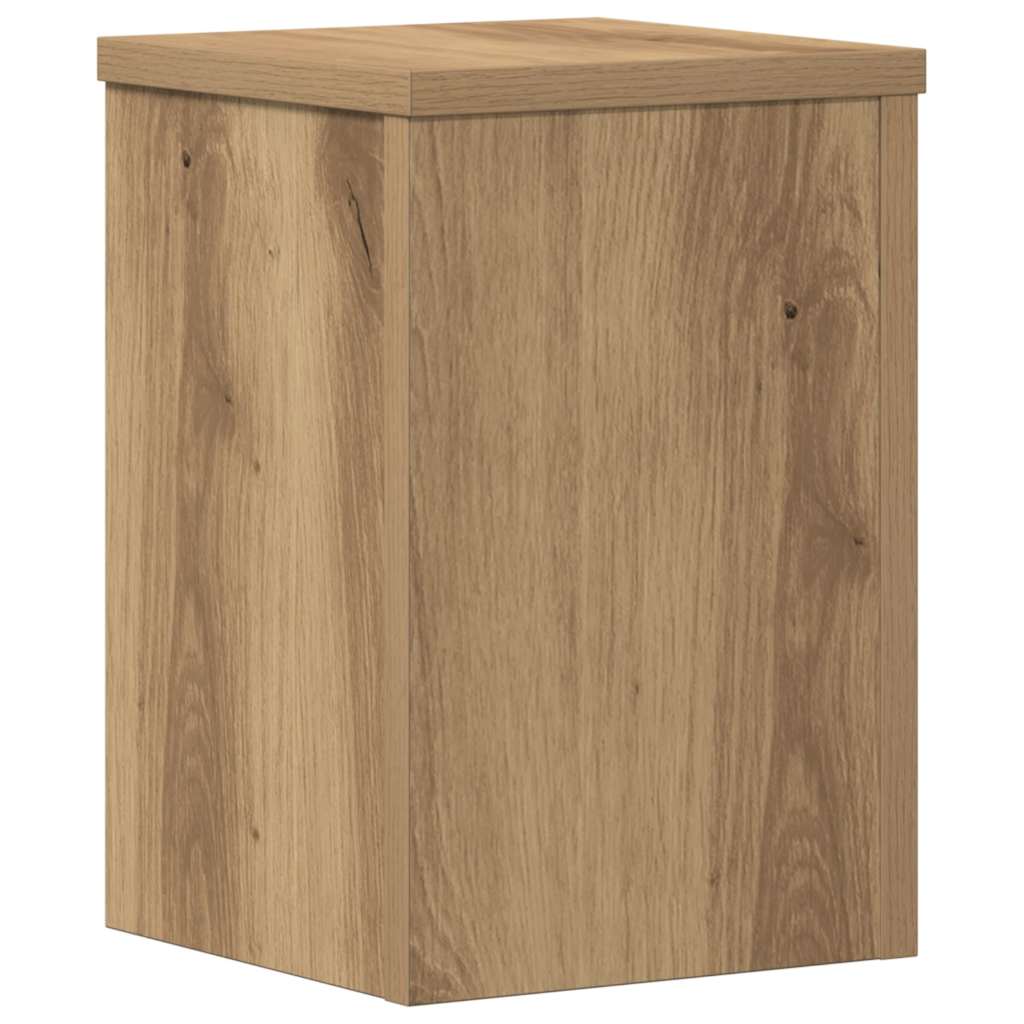 Supporti per Piante 2 pz Rovere 20x20x30 cm in Multistrato | homemem39