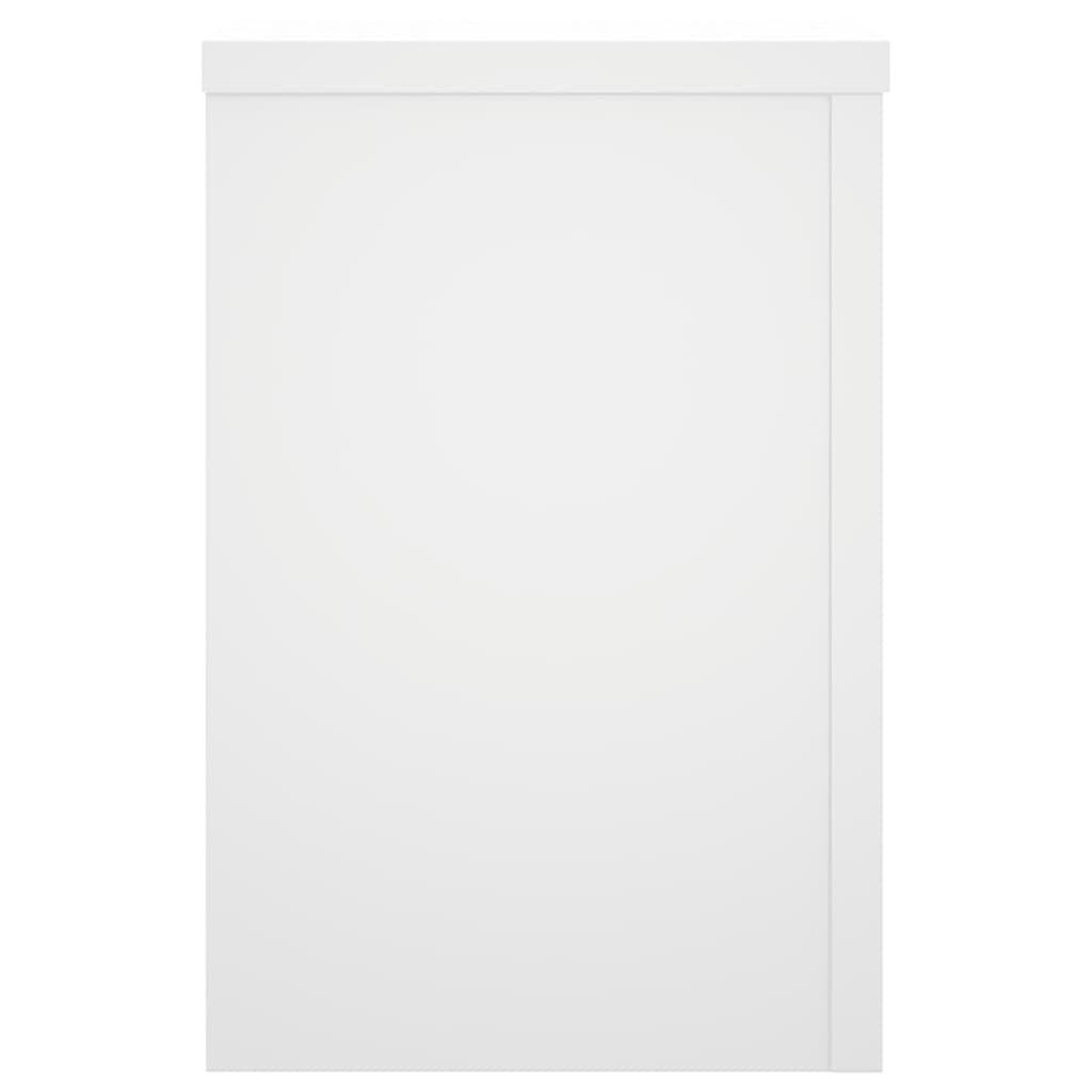 Supporti per Piante 2 pz Bianchi 25x25x35 cm Legno Multistrato - homemem39