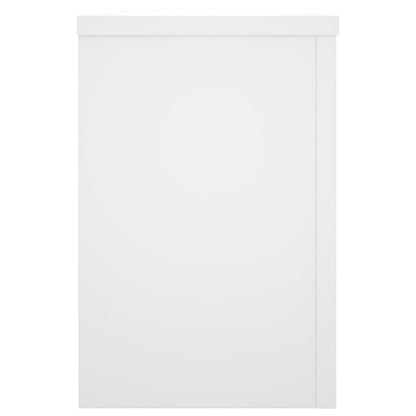 Supporti per Piante 2 pz Bianchi 25x25x35 cm Legno Multistrato - homemem39