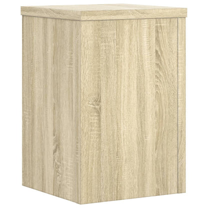 Supporti per Piante 2 pz Rovere 25x25x35 cm in Multistrato | homemem39