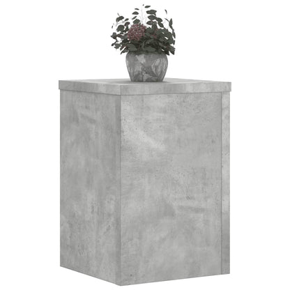 Supporti per Piante 2 pz Grigio 25x25x35 cm Legno Multistrato | homemem39