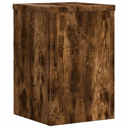 Supporti per Piante 2 pz Rovere 25x25x35 cm Legno Multistrato | homemem39