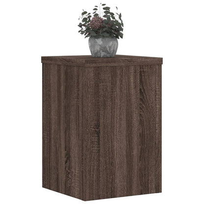 Supporti per Piante 2 pz Marrone 25x25x35 cm Legno Multistrato - homemem39
