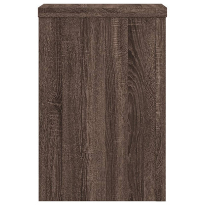 Supporti per Piante 2 pz Marrone 25x25x35 cm Legno Multistrato - homemem39