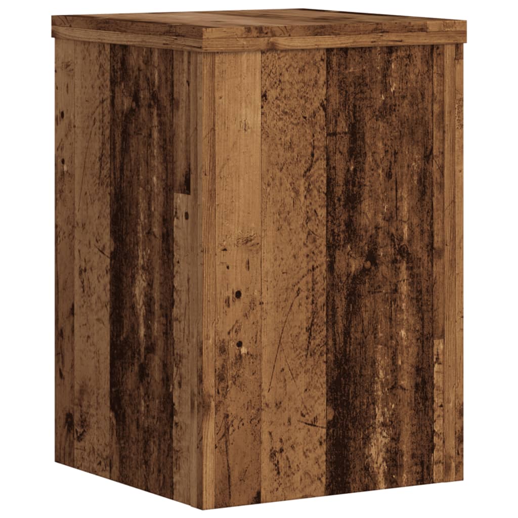 Supporti per Piante 2 pz Legno 25x25x35 cm Legno Multistrato | homemem39
