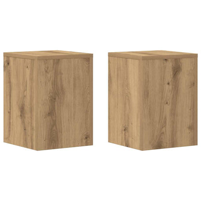 Supporti per Piante 2 pz Rovere 25x25x35 cm in Multistrato | homemem39